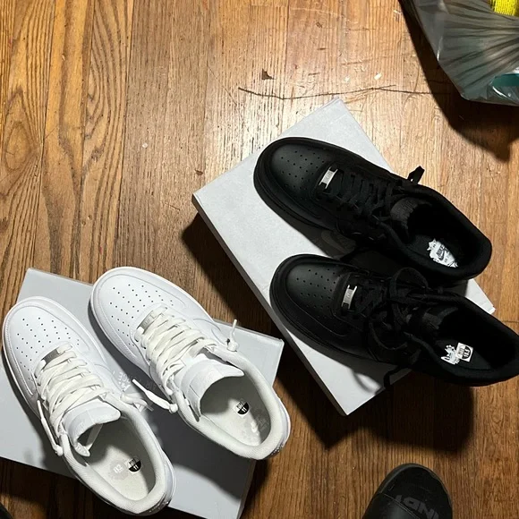 Nike | Shoes | Brand New White And Black Af I Dont Wear Them  display picture 2